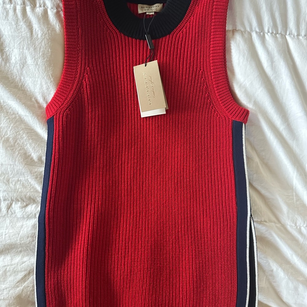 NWT BURBERRY CASHMERE WOOL SWEATER